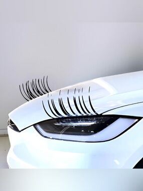 👀“Black CAR Eyelashes” for Your Car, Truck, SUV, Jeep Motorcycle …